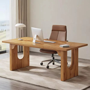 Resenkos Computer Desk, Gaming Desk,Computer Desk, Office Desk Computer Table Study Writing Desk,Vintage Grey & Black