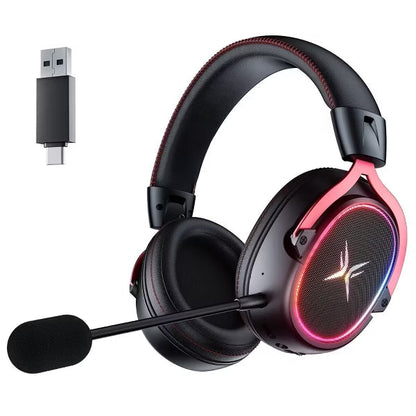 TAGRY K3 Wireless Gaming Headset: 2.4GHz/Bluetooth, 7.1 Surround Sound, 70H Playtime, ENC Mic, Over-Ear
