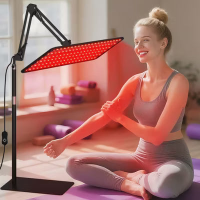 Morfone 120 LED Tri-Wavelength 660nm 850nm 940nm Red Light Therapy Lamp LED Infrared Therapy Panel