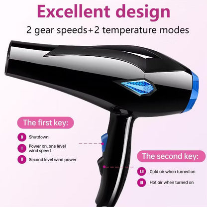 Morfone 12-piece multi-functional hair dryer set, capable of quickly drying hair - compact and portable, suitable for the whole family - gift set.
