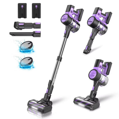 INSE S10P Cordless Vacuum with 2 Batteries Powerful Suction