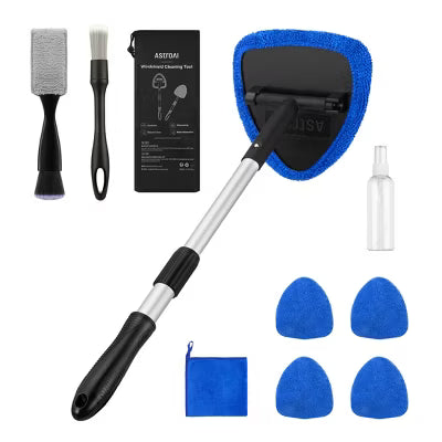 AstroAI Car Wash 9 Kit Windshield Cleaner 9 PCS Cleaning Tool Kit, Complete Car Care Tools