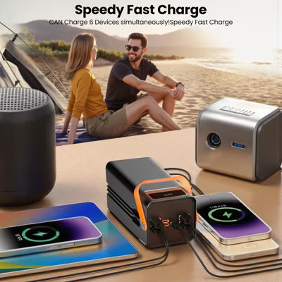 YOMA TK-DX206, 60000mAh Large Capacity Portable Power Bank, 22.5W Fast Charging, for Phones, Tablets & Outdoor Trips