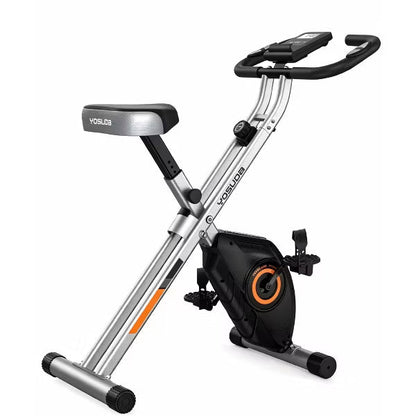 YOSUDA Folding Exercise Bike - Foldable Stationary Bike for Home Gym Workout