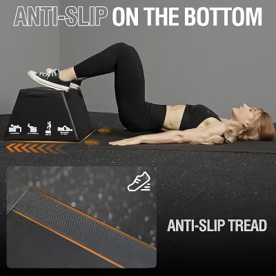 Hip Thrust Bench , Multi-Functional Glute Bridge Box, Non-Slip, 700LB Capacity, Core & Ab Workout Equipment, Machine for Home