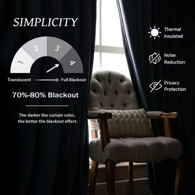 DriftAway Velvet Blackout Curtains Room Darkening Curtains 2 Panel Set Super Soft Luxury Drapes Camel Beige 52X96