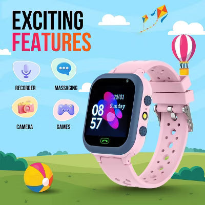 Kids Smart Watch for Boys Girls, Kids Phone Watch for Ages 3-12, Birthday Christmas Gift for Children (SIM Not Included)
