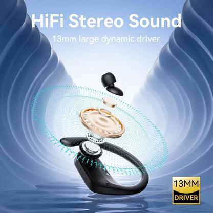 occiam Active Noise Cancelling Headphones Wireless Earbuds Bluetooth Ear Buds 96Hrs Playback HD Call Over-Ear Waterproof Earphones