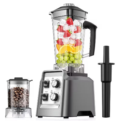 Teendow Blender for Smoothies, 68oz Countertop Blender with 20oz Grinder Cup, 1800W High-Speed 28000 RPM Kitchen Blender, Ice Crushing & Frozen Fruit