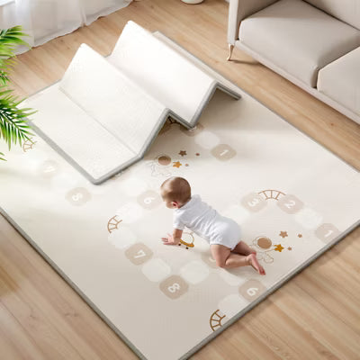 AmourLil 71x59in Extra Large Baby Play Mat Waterproof Foam Floor Mat for Babies, Toddlers & Infants, Ideal for Playtime