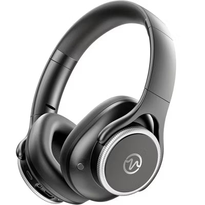 Active Noise Cancelling Headphones,60H Playtime Bluetooth 6.0 Wireless Headphones