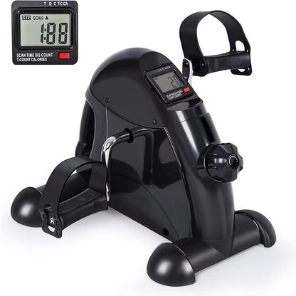 YOSUDA Mini Exercise Bike, Under Desk Bike Pedal Exerciser for Arm/Leg Exercise, Adjustable Magnetic Resistance Desk Cycle