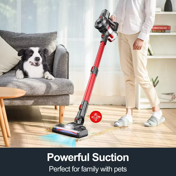 INSE N650 Cordless Vacuum Cleaner 12Kpa 160W Rechargeable Stick Vacuum super lightweight Rechargeable Vacuum Cleaner Up to 45 Mins Runtime