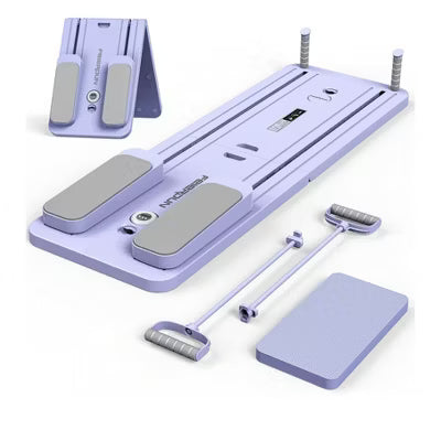 FEIERDUN Foldable Pilates Reformer, Perfect Valentine's Day Gift for Fitness Lovers, Portable Pilates Board for Full Body Workout