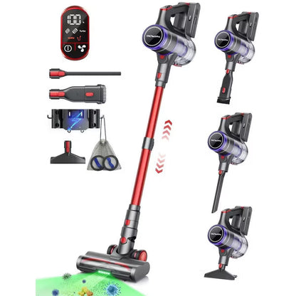 ELEPHAS Cordless Vacuum Cleaner, 48kPa Powerful Stick Vacuum,70 Mins Runtime,Lightweight Upright for Home Hard Floor Carpet Pet Hair