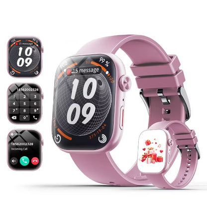 Smart Watch for Men Women, 2.01" HD Touchscreen, Bluetooth Call, IP68 Waterproof, 180+ Sports Modes, Health & Sleep Tracker, for Android iOS, Pink