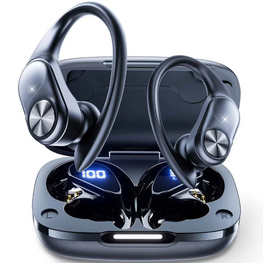 VEAT00L Wireless Earbud, 80Hrs Bluetooth 5.3 Headphones IP7 Waterproof for Sport, Running Wireless Earphones