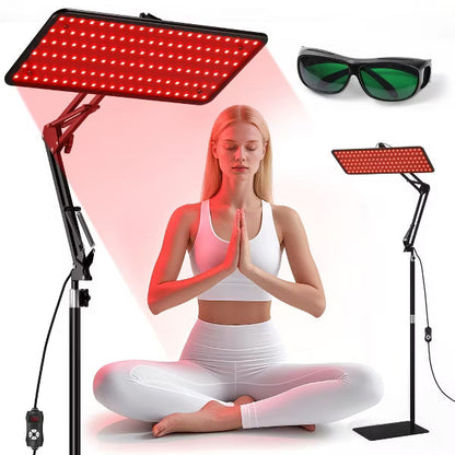 Morfone 120 or 200 light bulbs infrared red light therapy device, suitable for body and face. Suitable for home use, it is the best gift choice.