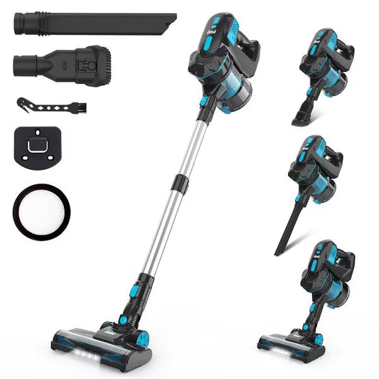 INSE V770 Cordless Vacuum Cleaner 12KPA Suction Power for Harwood Floor Cleaning