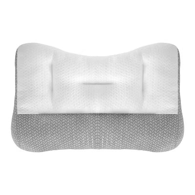 2Pcs Ergonomic Bed Pillow Breathable Mesh Pillow for Neck Support Dual Height Design Down Alternative Pillow for Side Back Sleepers
