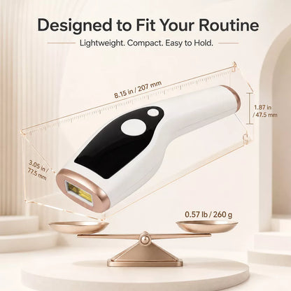 Hair Removal Device for Women and Men, 5 Levels, Auto & Manual Modes.