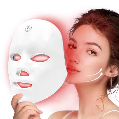 Morfone 7-Color Wireless Red Light Therapy Mask Home Skincare Beauty Device Holiday Gift