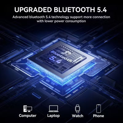 VEAT00L A9 ANC+ENC Earbuds with Smart Touch Screen,Bluetooth 5.4, HiFi Stereo Multiple EQ settings
