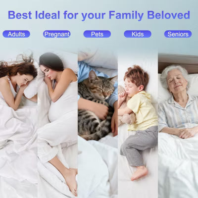 Grounding Sheets Queen, 60"x80",90% Rayon+ 10% Silver Fiber ,Deep Pocket Grounded Bed Sheet, Relieves Pain,off-white