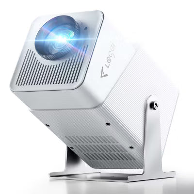 4K Portable Smart Projector, Auto Keystone, iOS/Android Compatible, Black