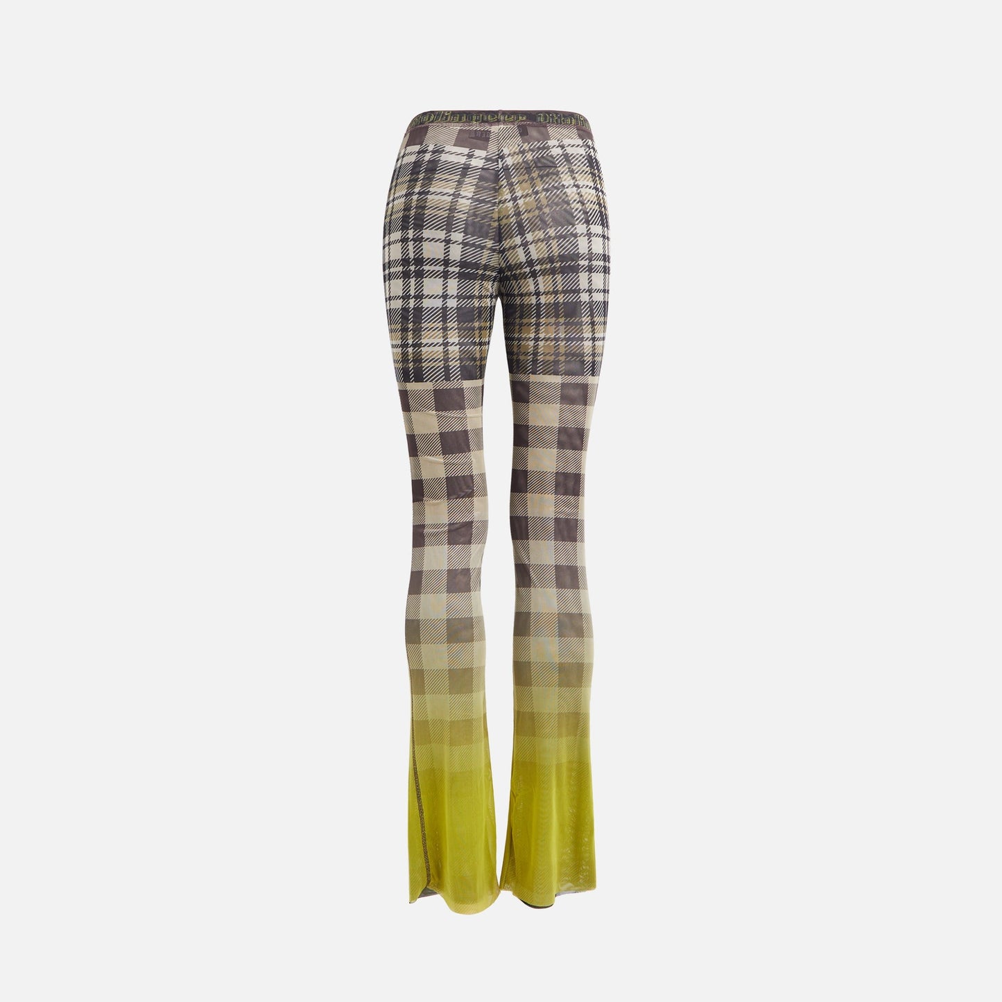 Ottolinger Mesh Pants - Yellow Plaid