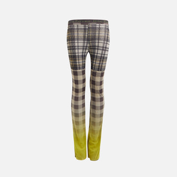 Ottolinger Mesh Pants - Yellow Plaid