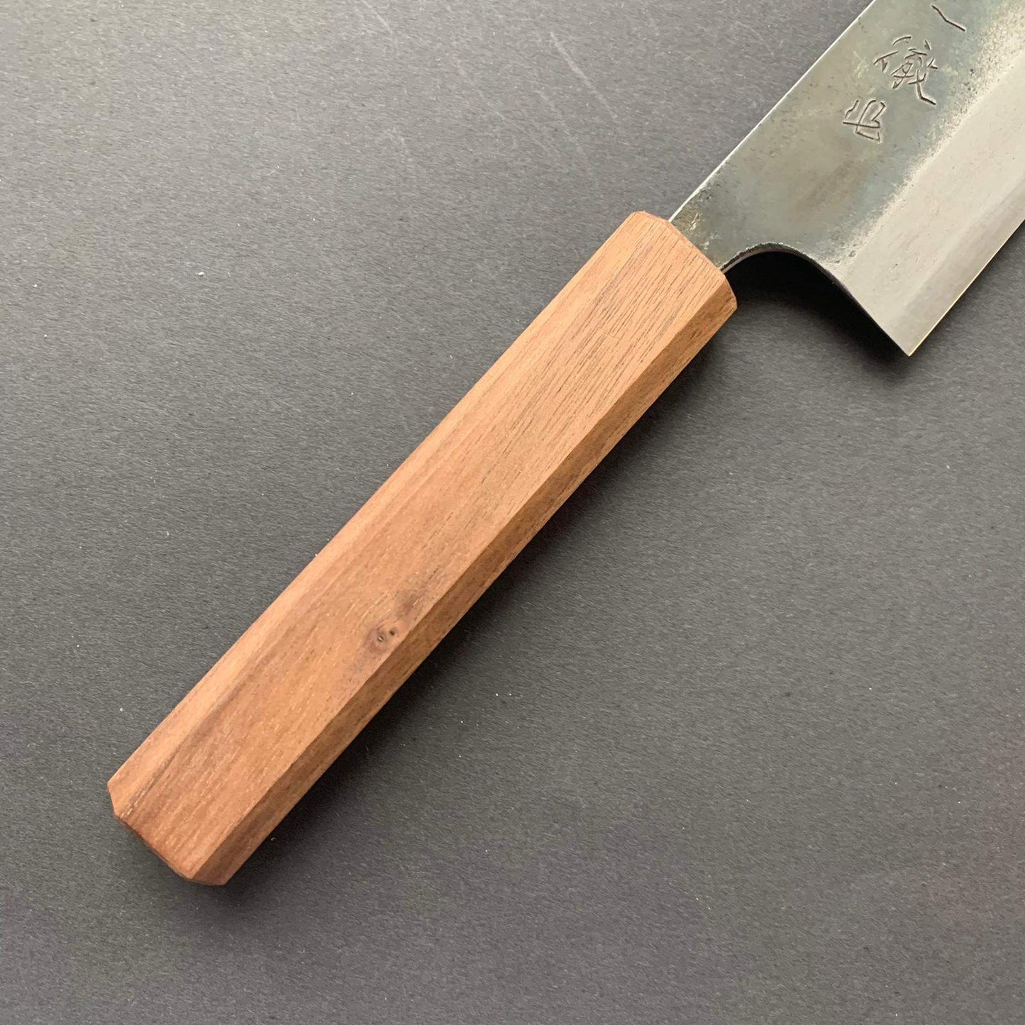 Gyuto knife, Shirogami 1, kurouchi finish - Ittetsu