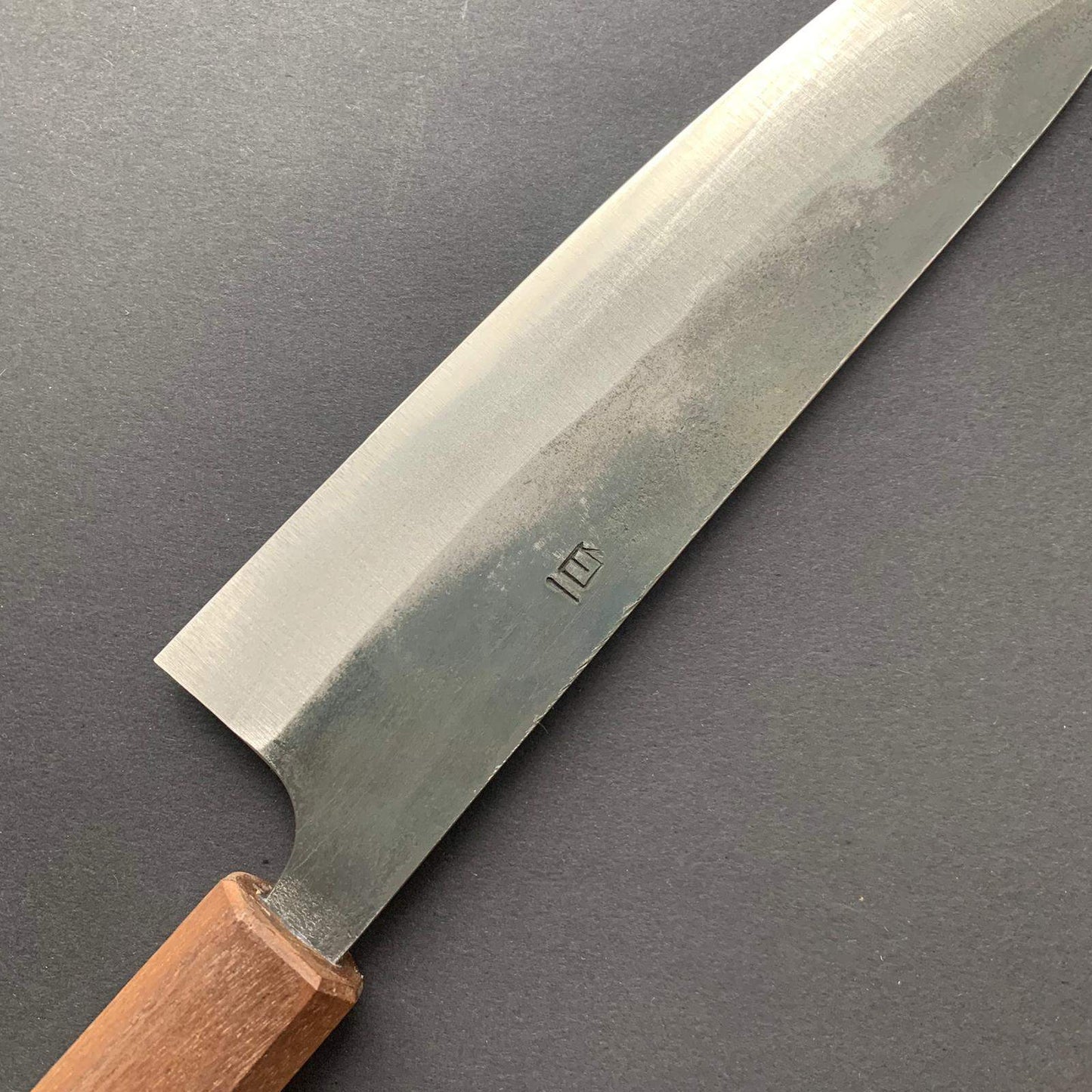 Gyuto knife, Shirogami 1, kurouchi finish - Ittetsu