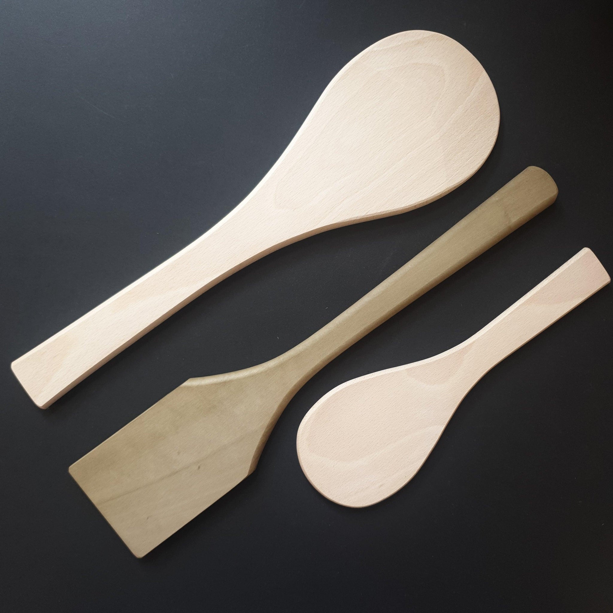 Rice paddle - bamboo