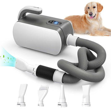 TTLIFE Dog Dryer,2800W Pet Grooming Dryer with Ozone Technology,Professional Pet Hair Dryer Adjustable Airflow and Temperature