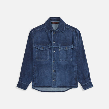 Ottolinger Oversized Denim Shirt - Blue