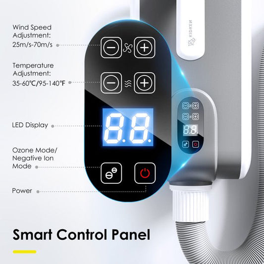 TTLIFE Dog Dryer,2800W Pet Grooming Dryer with Ozone Technology,Professional Pet Hair Dryer Adjustable Airflow and Temperature