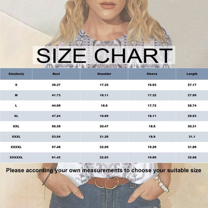 Apepal Women's Floral Print 3/4 Sleeve Blouse Tops Ladies Casual Office Work Crew Neck T-Shirt Gray XL