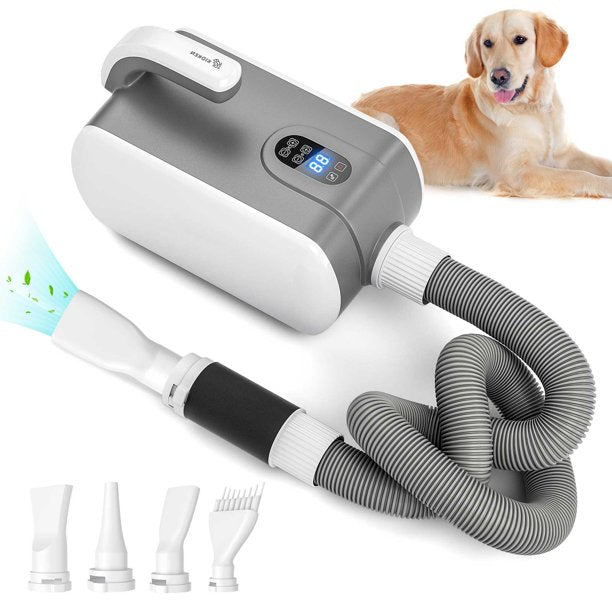 TTLIFE Dog Dryer,2800W Pet Grooming Dryer with Ozone Technology,Professional Pet Hair Dryer Adjustable Airflow and Temperature