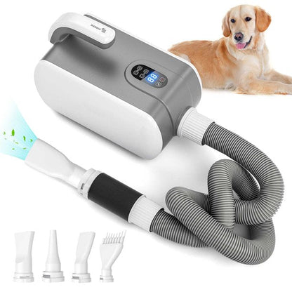 TTLIFE Dog Dryer,2800W Pet Grooming Dryer with Ozone Technology,Professional Pet Hair Dryer Adjustable Airflow and Temperature