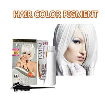 QWANG White Permanent Hair Pigment Color Unisex Long Lasting Hair Color 160ml