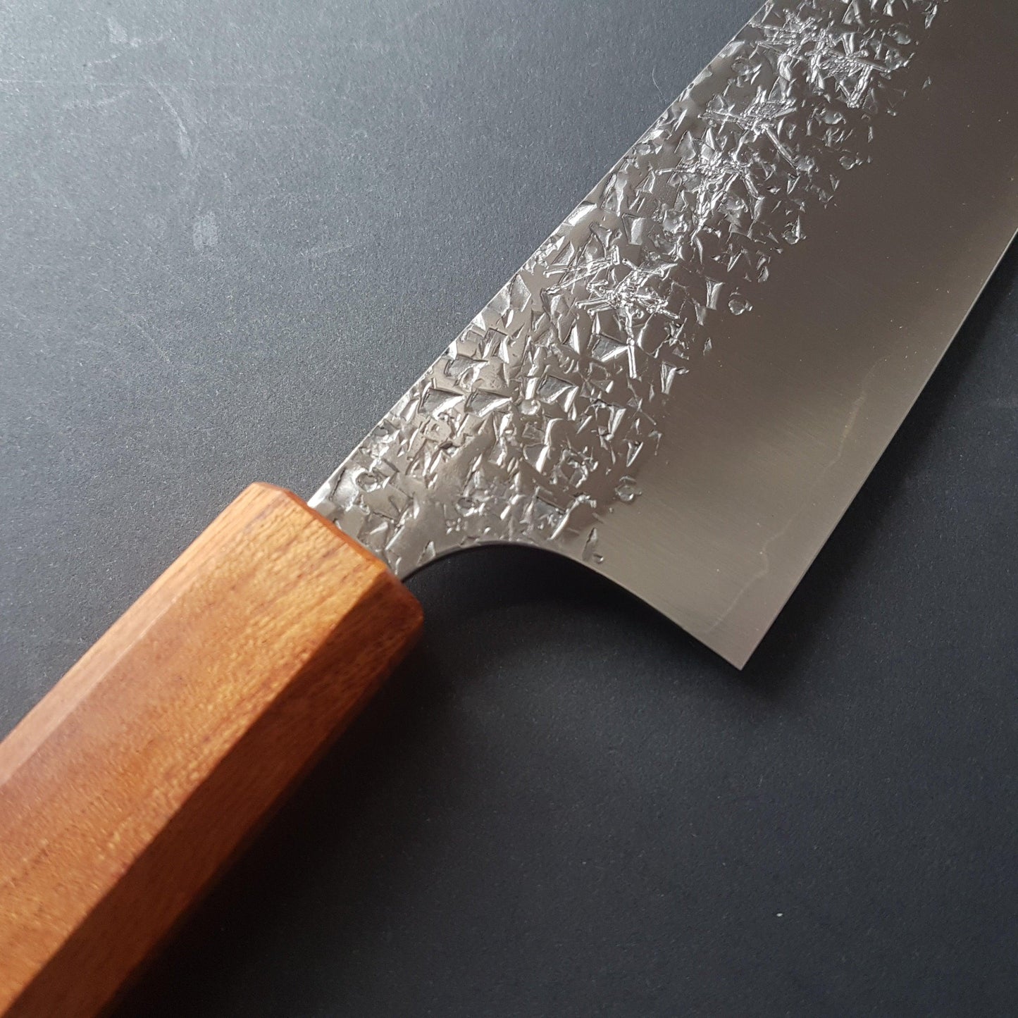 Gyuto knife, SG2 powder steel, tsuchime finish - Yu Kurosaki