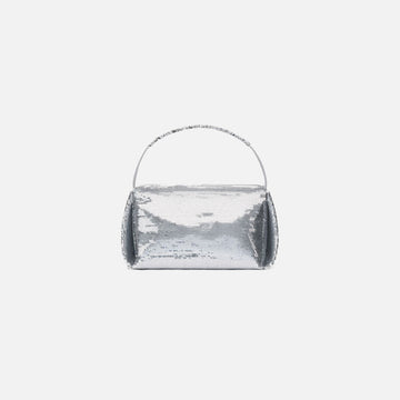 Alexander Wang Marquess Micro with Crystal Charms - Silver