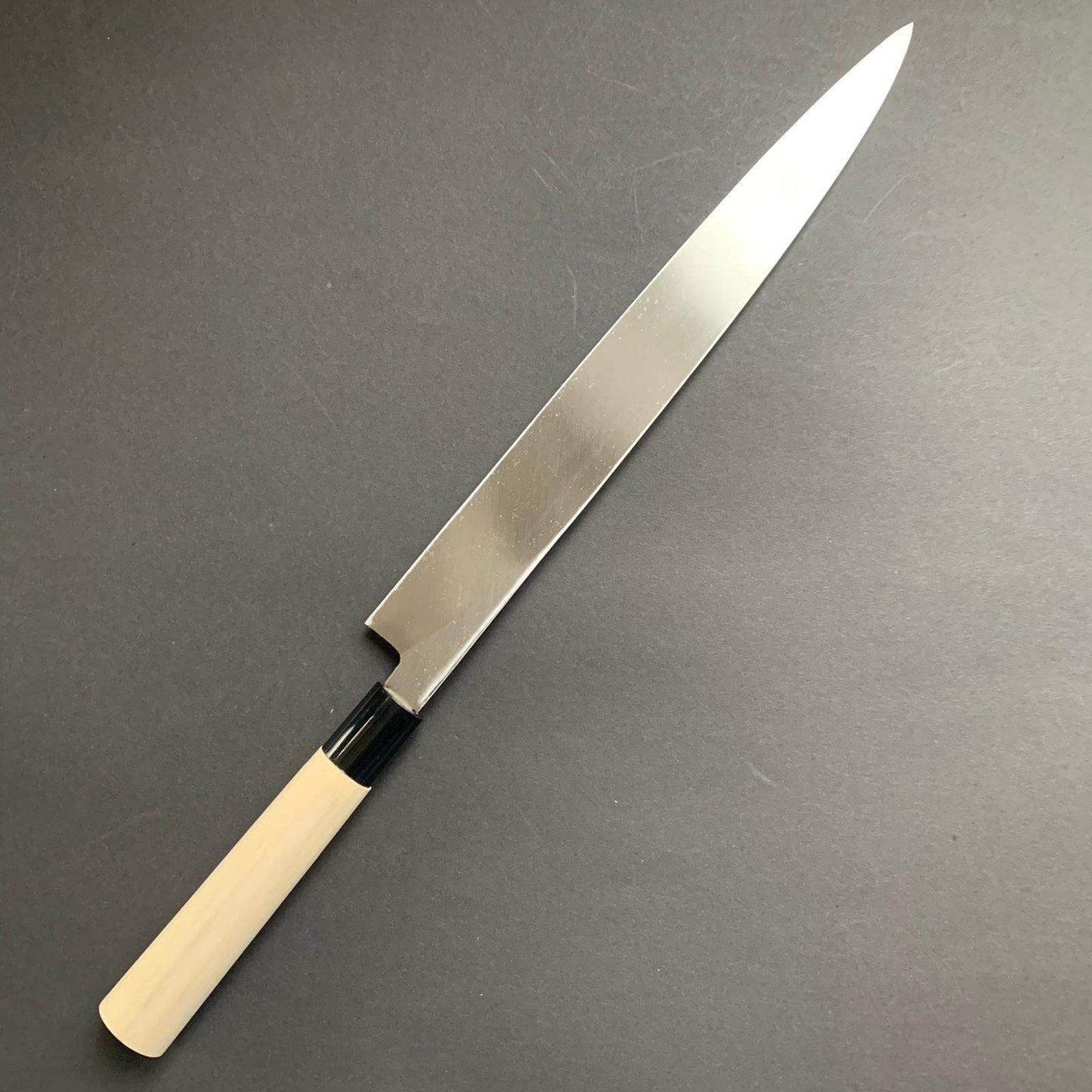 Yanagiba knife, Shirogami 3, polished finish - Sakai Takayuki