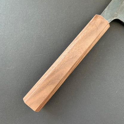 Tall Nakiri knife, Shirogami 1, kurouchi finish - Ittetsu