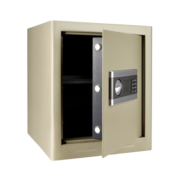 TTLIFE Fireproof Safe Lockboxes,2.0 Cubic Feet Security Safe Lockboxes Fireproof Waterproof Electronic Digital Security Safe Combination Lock Safe with Keypad for Home YT01