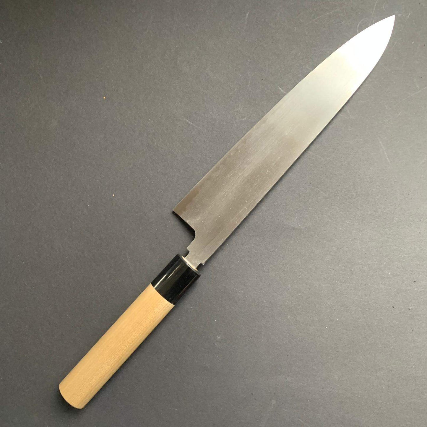 Gyuto knife, Shirogami 2 steel, honsanmai - Masamoto KS