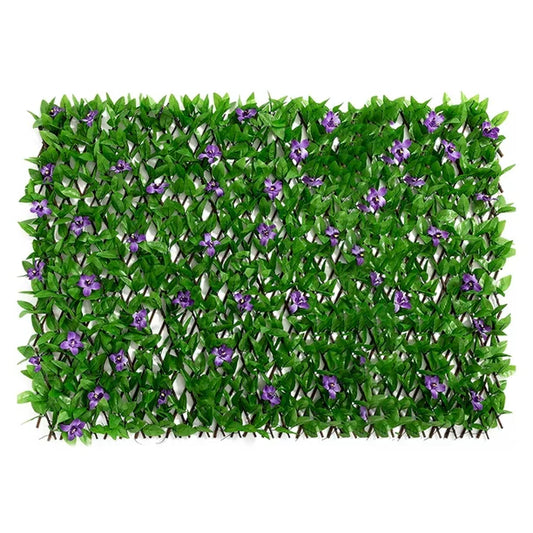 QWANG Expandable Fence Privacy Screen For Balcony Patio Outdoor Faux Ivy Fencing Panel For Garden Backyard Home Decorations