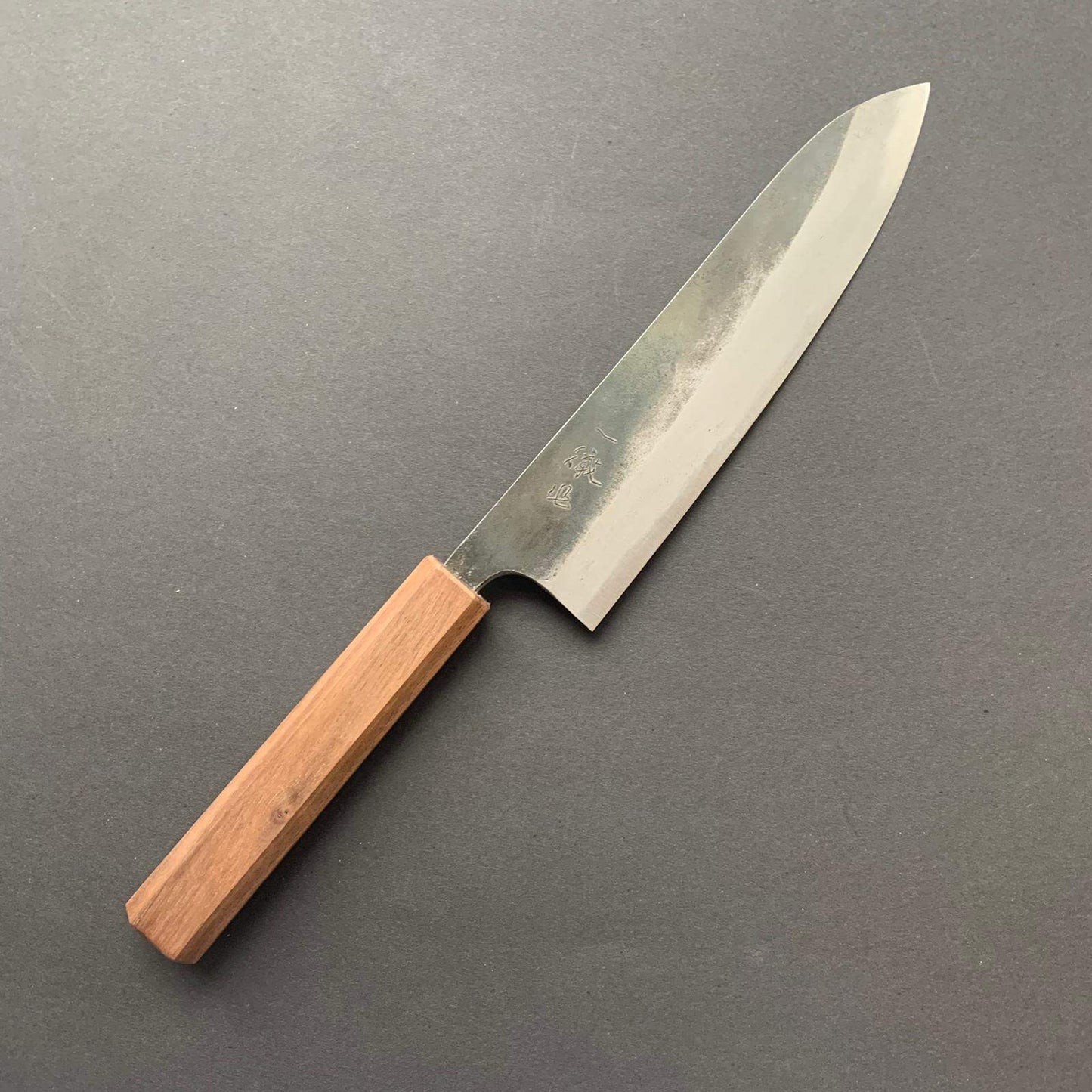 Gyuto knife, Shirogami 1, kurouchi finish - Ittetsu
