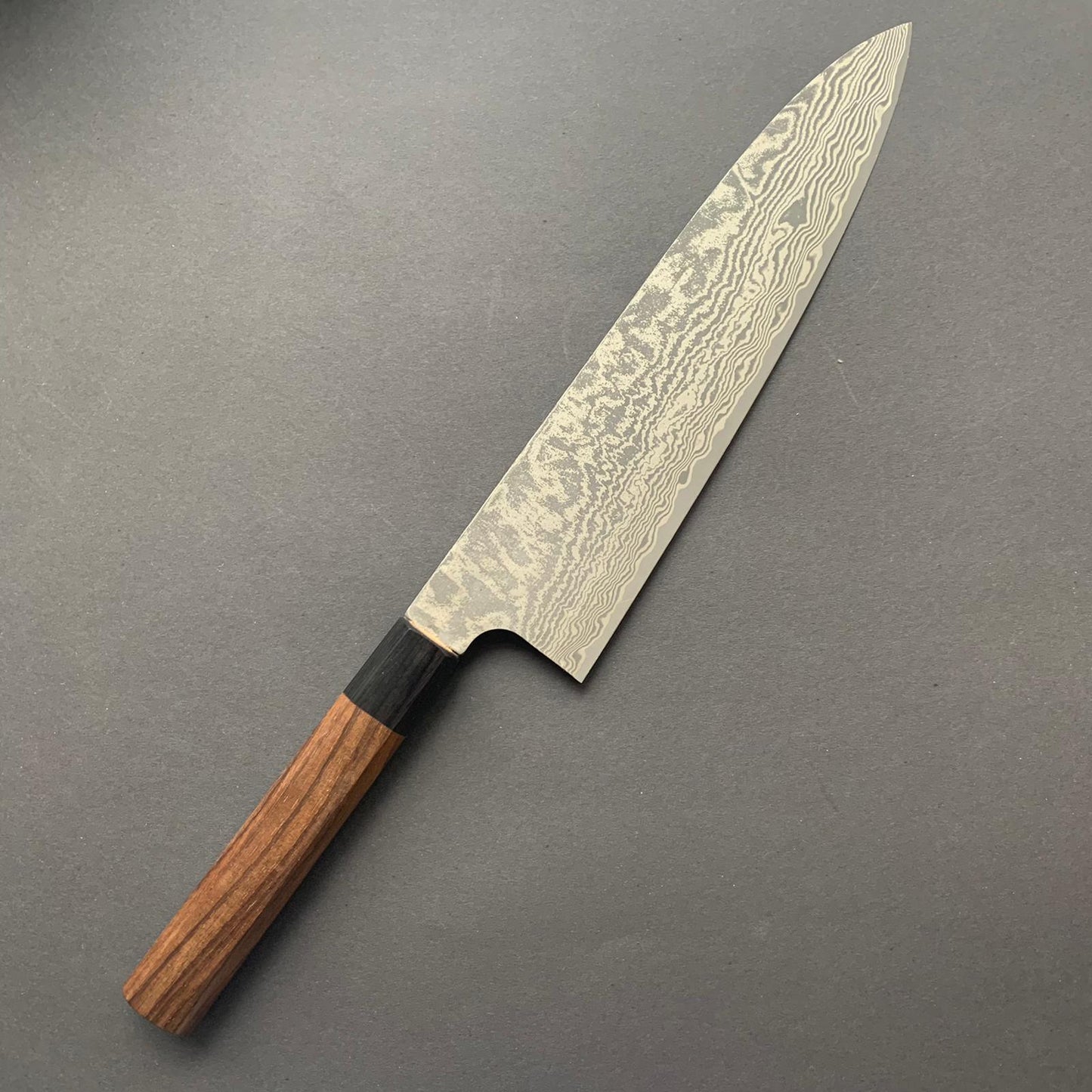 Gyuto knife, SG2 powder steel, damascus finish - Kamo
